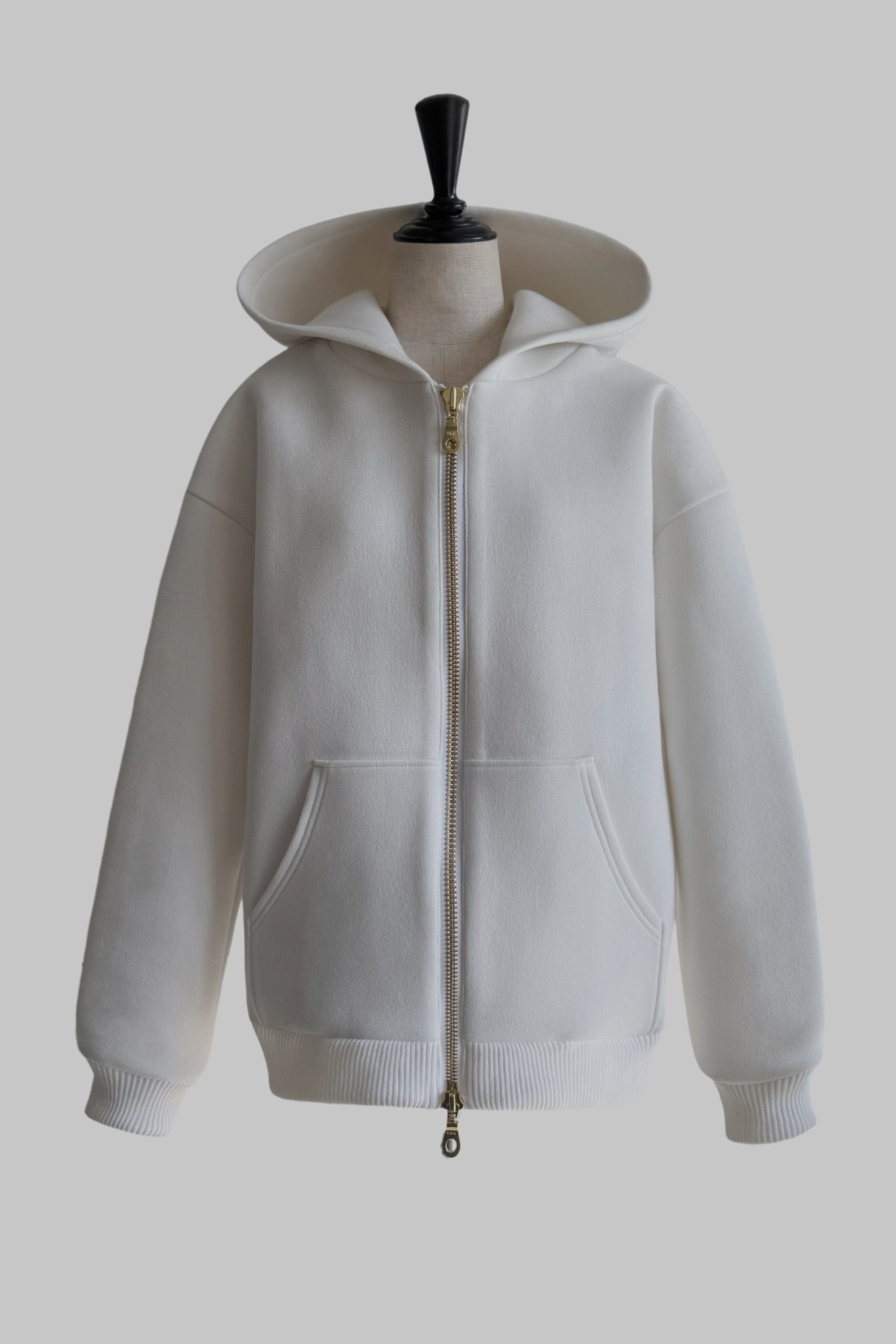 BIG double zip hoodie – shéller / シェリエ BIG double zip hoodie – shéller / シェリエ
