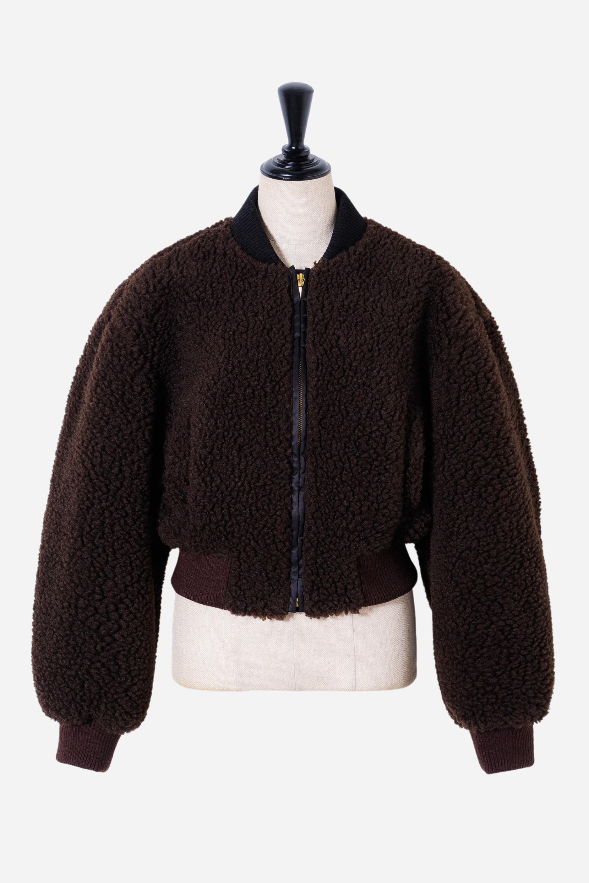 ZIP boa bomber jacket – shéller / シェリエ ZIP boa bomber jacket – shéller / シェリエ