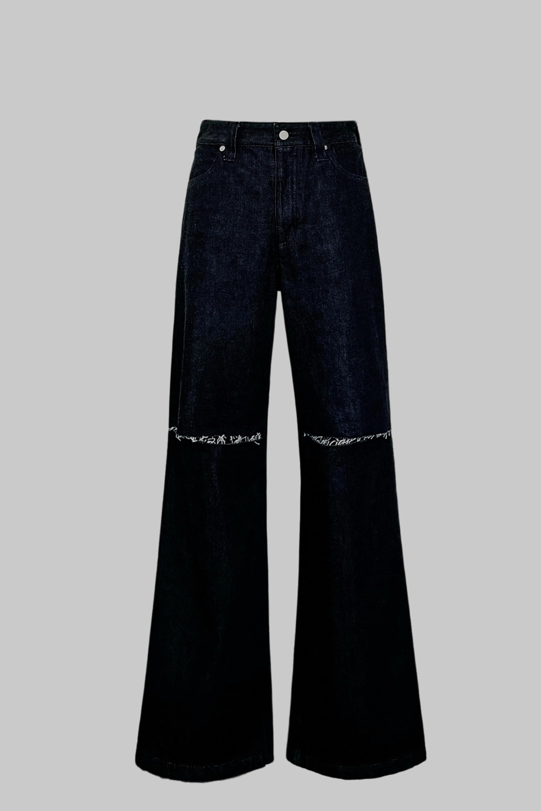 OKAYAMA Crash flare denim. – shéller / シェリエ OKAYAMA Crash flare denim. – shéller / シェリエ