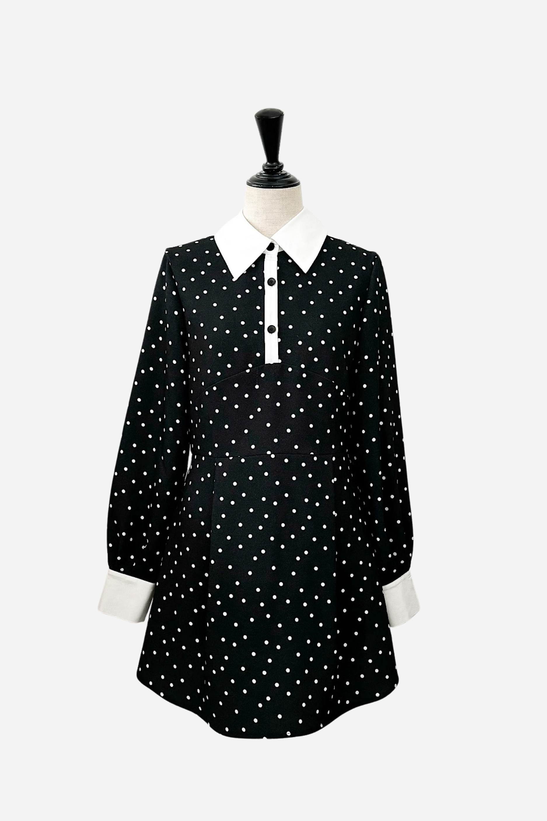 sheller シェリエ シアードットフリルミニドレス ブラック sheller sheller シェリエ シアードットフリルミニドレス ブラック sheller