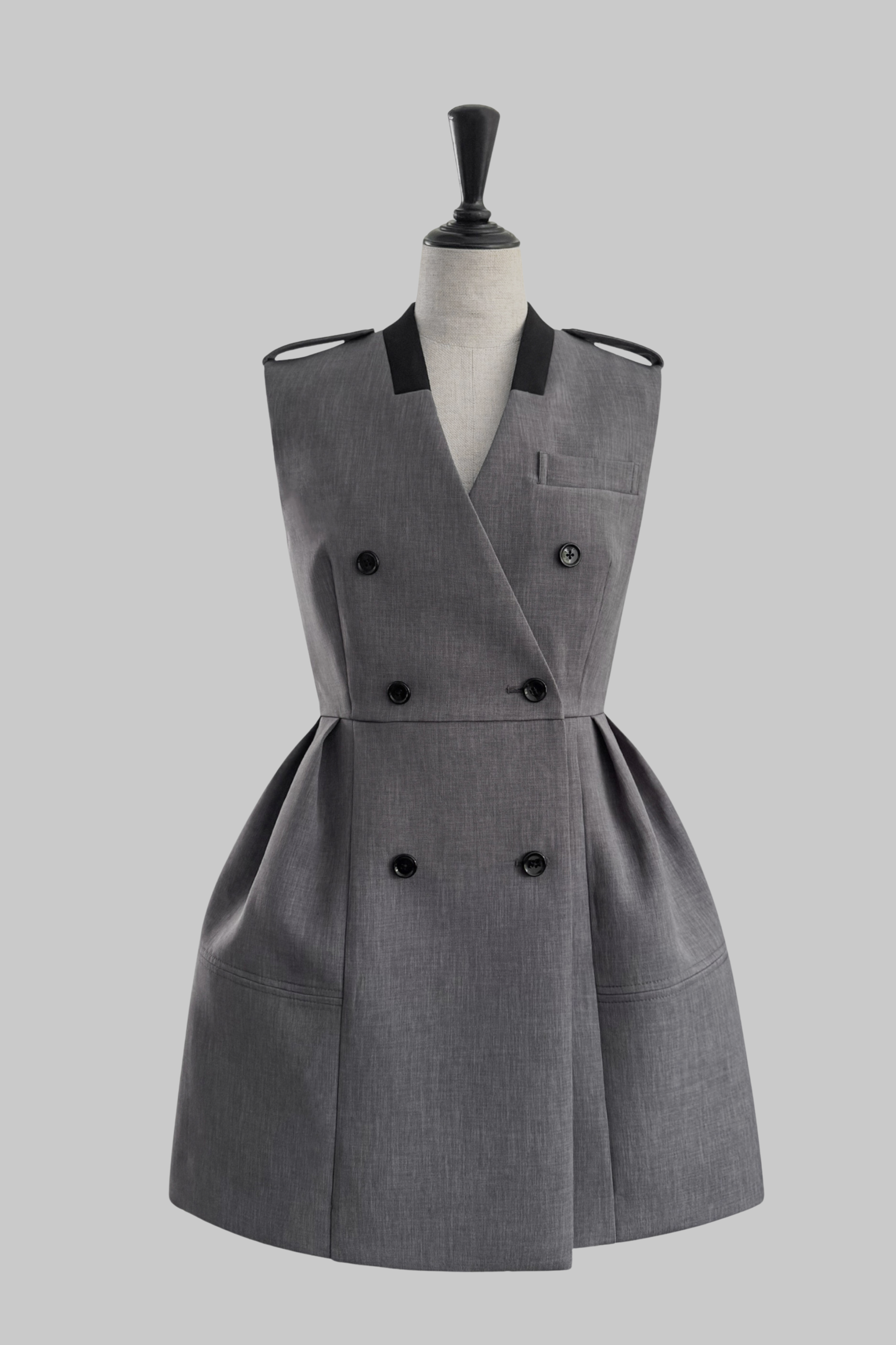 Sheller　シェリエ　classical jacket dress classical jacket dress – shéller / シェリエ