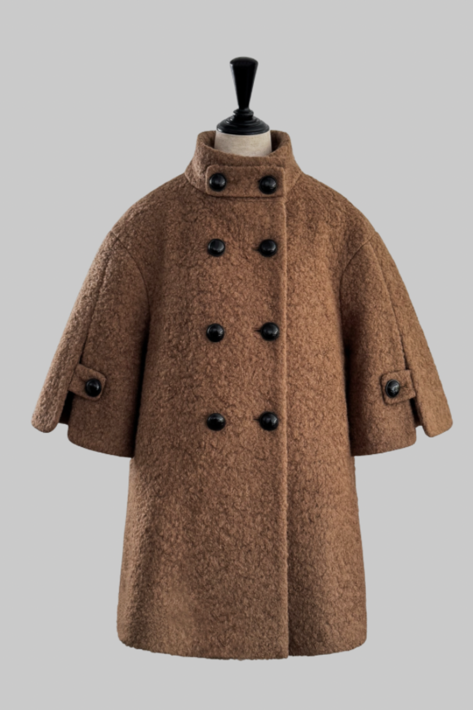 shellerシェリエclassical cape like coatキャメル classical cape like coat – shéller / シェリエ