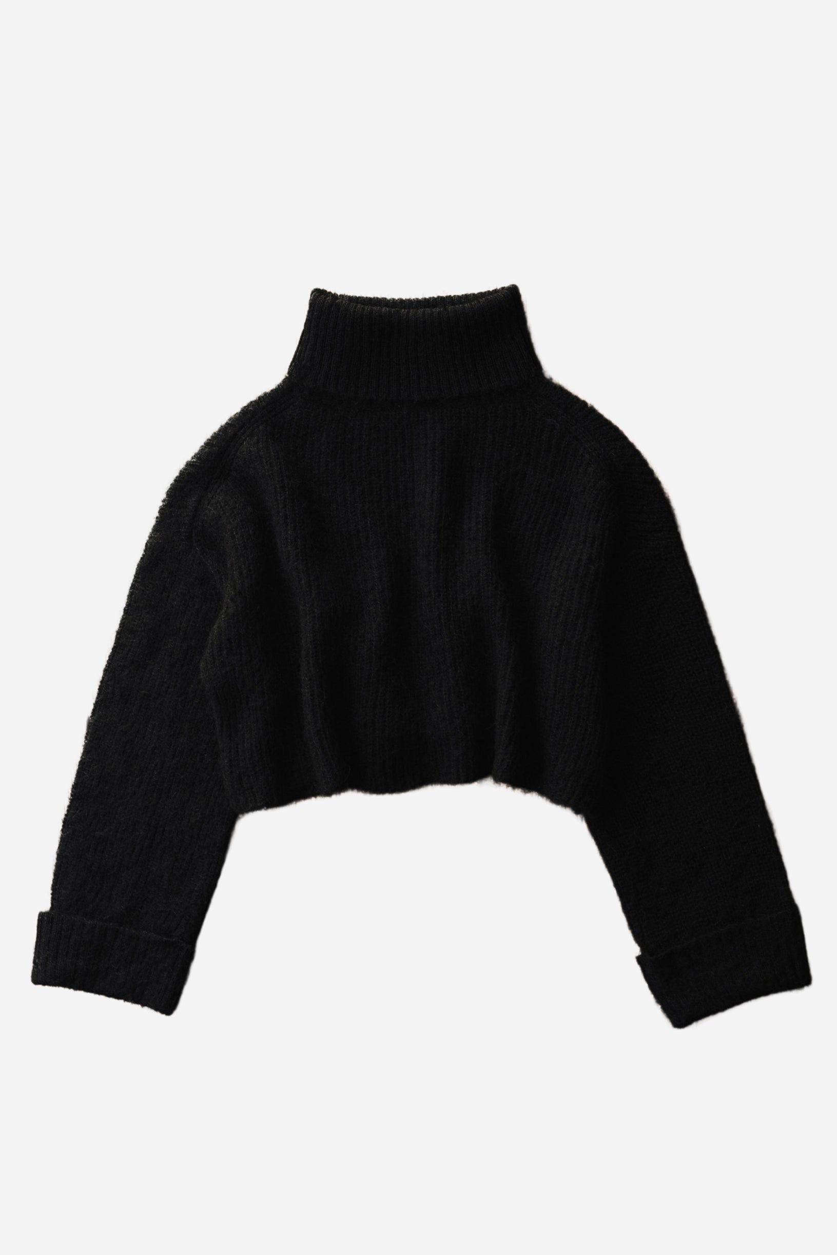 cropped mohair sweater – shéller / シェリエ cropped mohair sweater – shéller / シェリエ