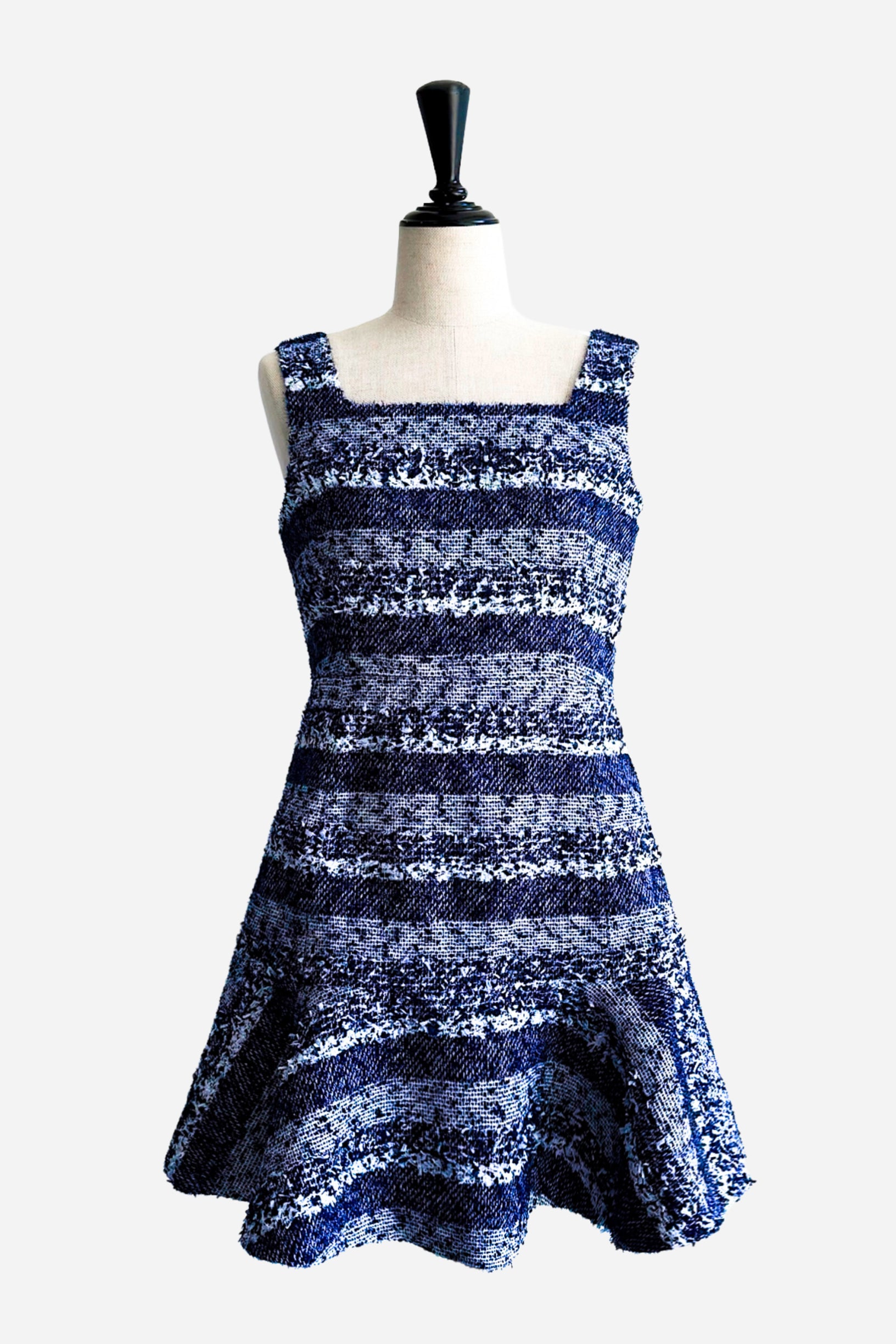 sheller シェリエ Marine tweed dress Marine tweed dress – shéller / シェリエ