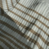 robe d'amarrage en tricot à bordure de paillis
