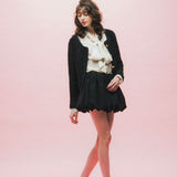 Gold Button Knit Jacket