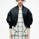 Lady Zip Satin Blouson