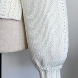 【即納】Textured V Neck Knit