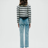 Gold Button Knit Jacket