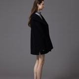 MONO boxy double coat