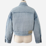 【4月上旬】Atelier Patch Denim Cropped Jacket