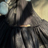 【10月上旬発送】Bloom tulle skirt