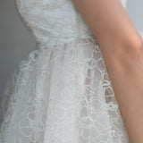 flower lace glitter peplum tops