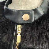 luxury fur coat