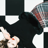 FOX hem fur knit