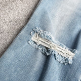 sheller ZIP skinny denim