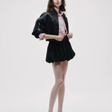 Drape Balloon Short Pants