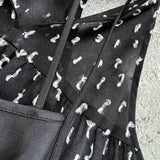 airy dot flare tops
