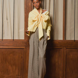 Big Bow One Shoulder Shirt