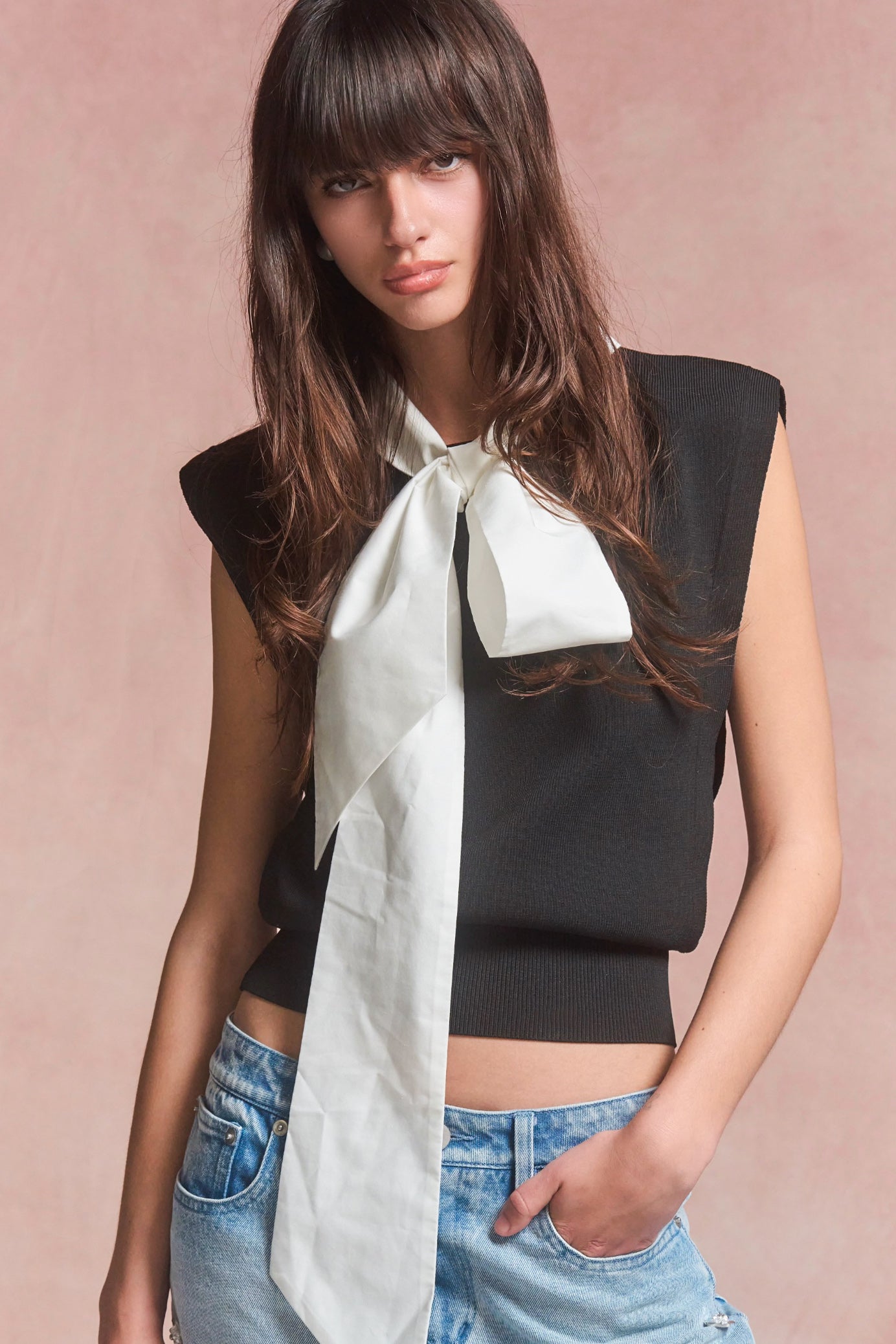 sheller シェリエ　airy dot flare tops shéller / シェリエ