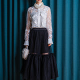 【10月上旬発送】Bloom tulle skirt