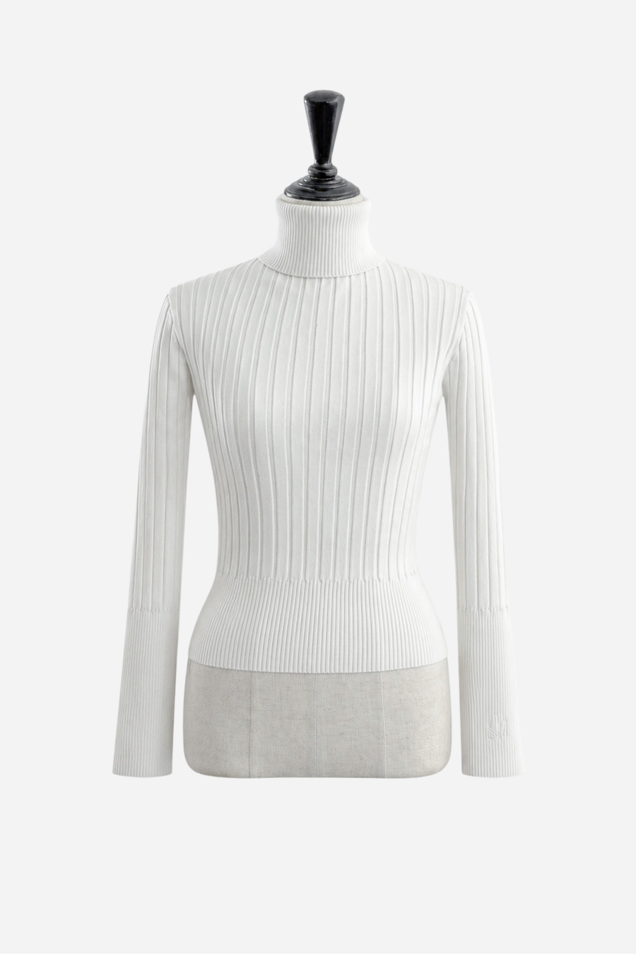 Basic Long Sleeve Turtle Neck Knit