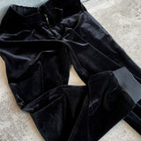 Velour Ribbed Pants
