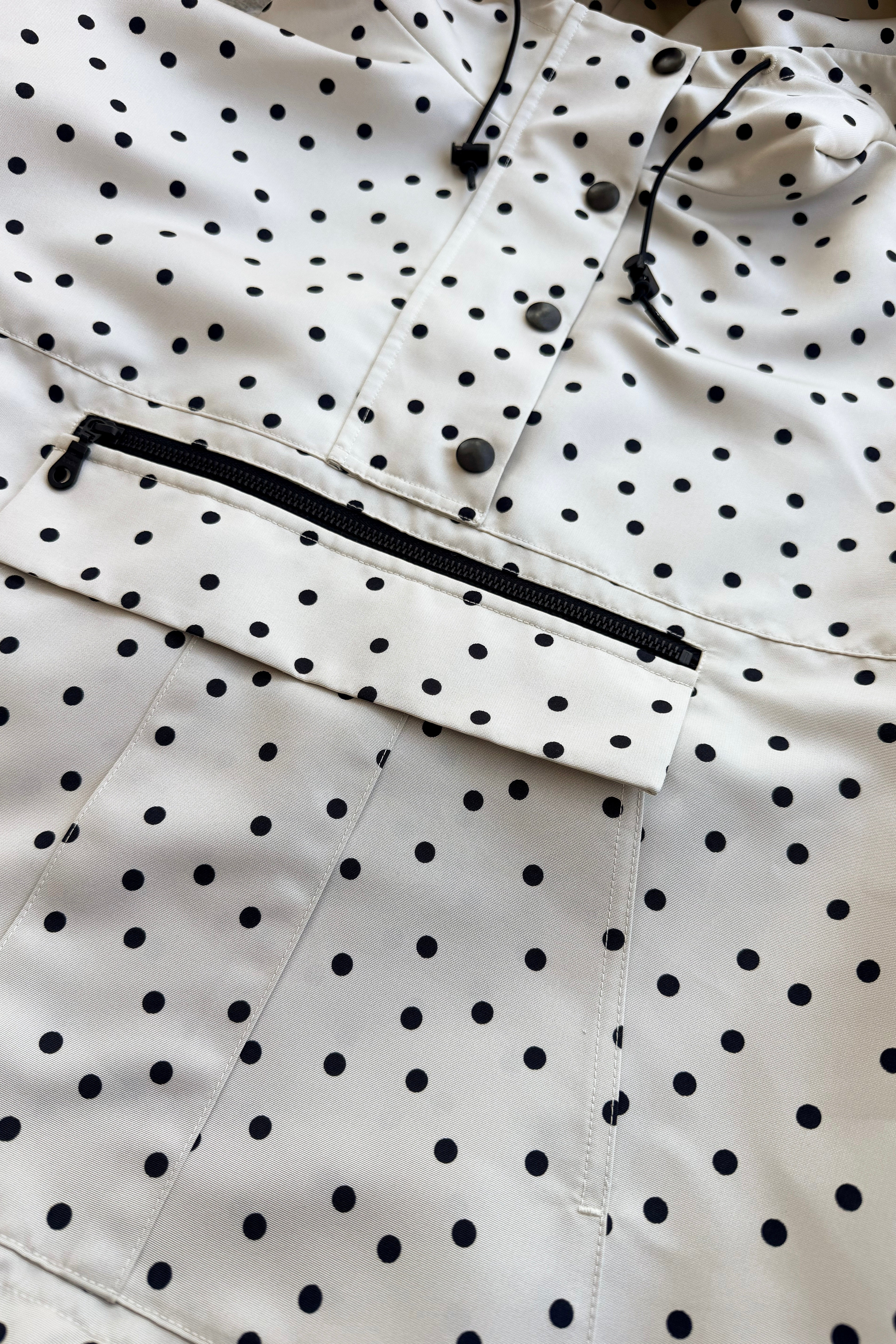 【新作】shélle Polka Dot Anorak Hoodie Polka Dot Anorak Hoodie – shéller / シェリエ