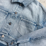 【4月上旬】Atelier Patch Denim Cropped Jacket