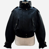 【4月上旬】Soft Edge Leather Blouson