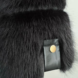 luxury fur coat