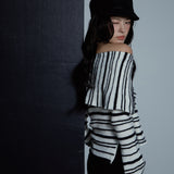 Bow Wrap Off Shoulder Knit