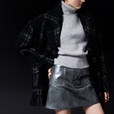 MONO boxy double coat