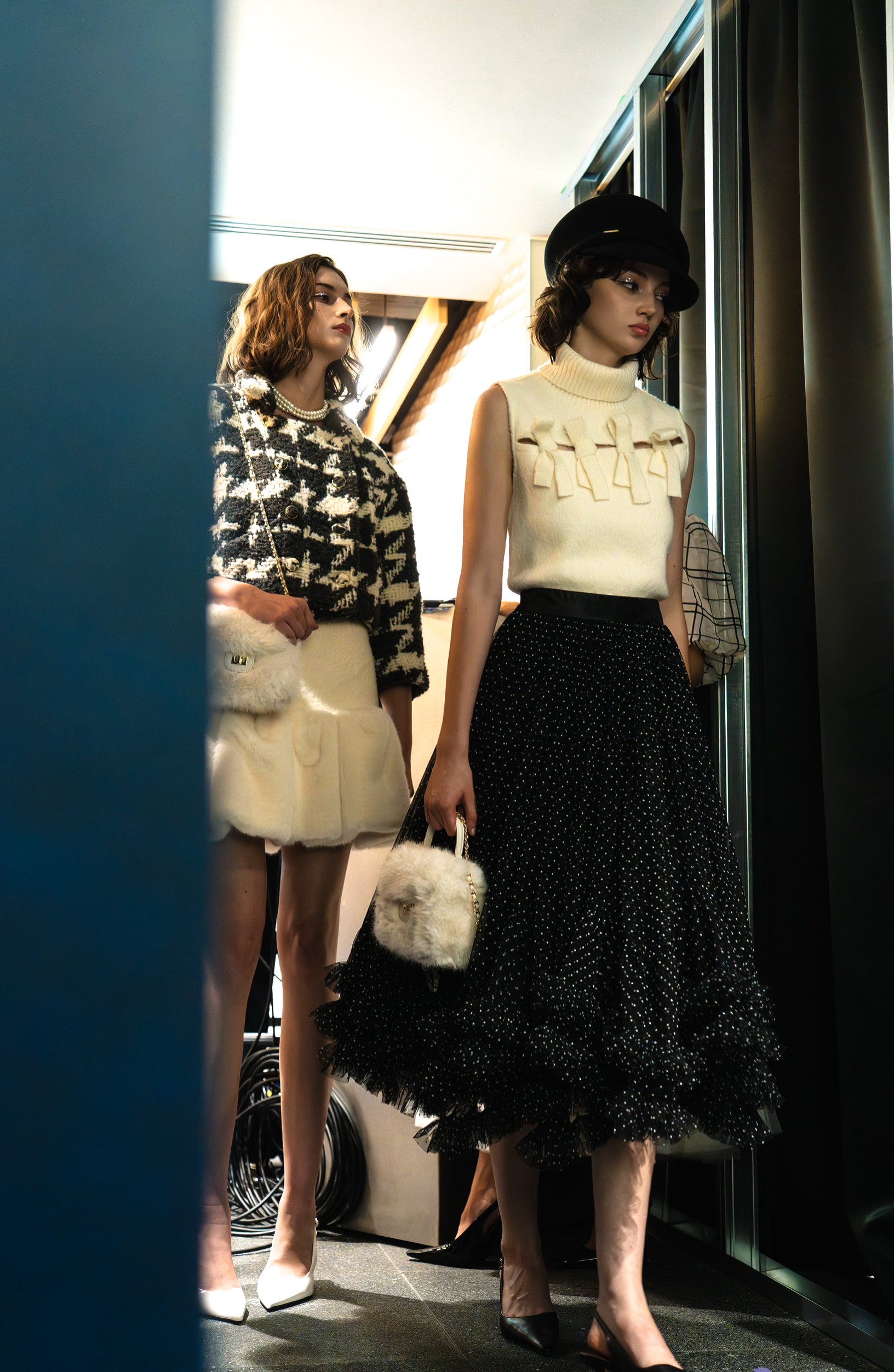 2way dot bloom skirt – shéller / シェリエ