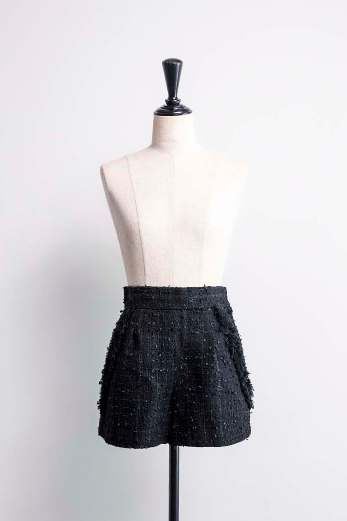 sheller Brilliantフリンジツイードショートパンツ sheller Brilliantフリンジツイードショートパンツ