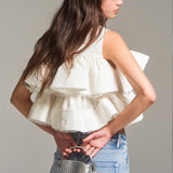 Bloom Cotton Lace Tops