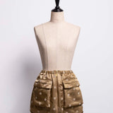Jupe-short à pois pour femme
