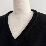 lace collar knit tops