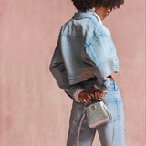 Flower Bijou Straight Denim