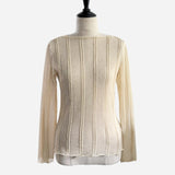 stretch sheer tops