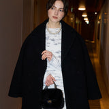 MONO boxy double coat