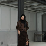 Soft Edge Leather Blouson