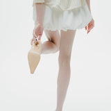 Drape Balloon Short Pants