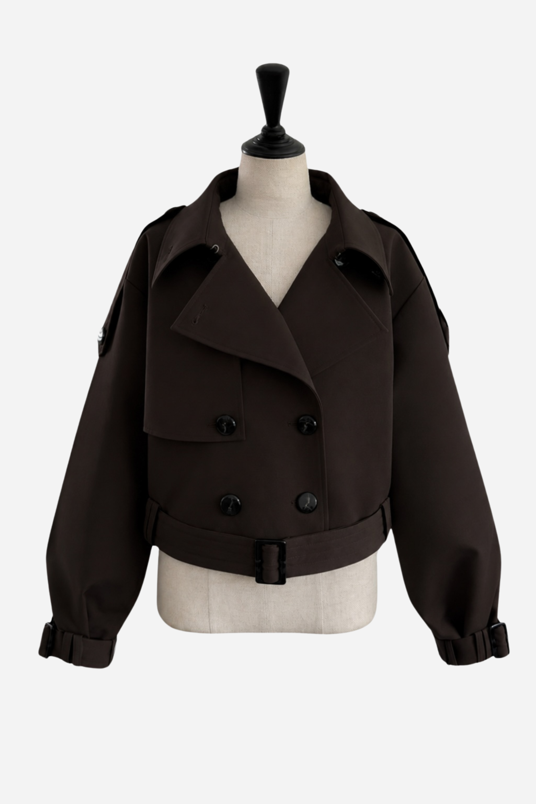 2way Short Trench Coat – shéller / シェリエ 2way Short Trench Coat – shéller / シェリエ