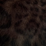 Leopard Fur Gold Button Jacket