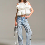 Bloom Cotton Lace Tops