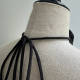 Bloom satin choker