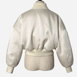 Lady Zip Satin Blouson