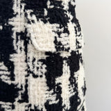 gingham tweed jumper skirt