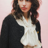 Gold Button Knit Jacket